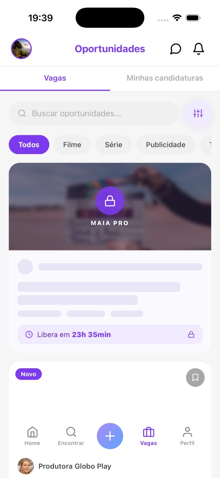 Vaga exclusiva MAIA PRO
